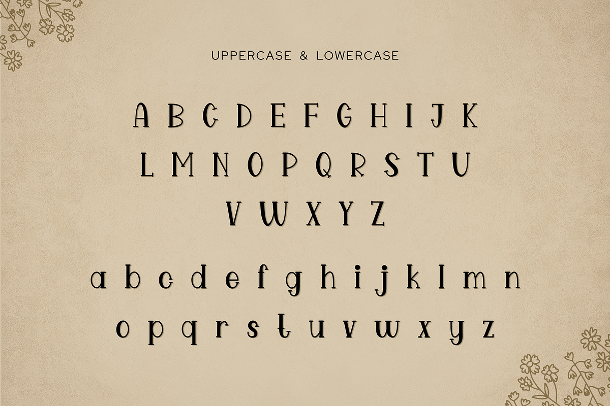 Willow Press - Vintage Serif Font, a Serif Font by V Design Creator (Photo 2 of 9)