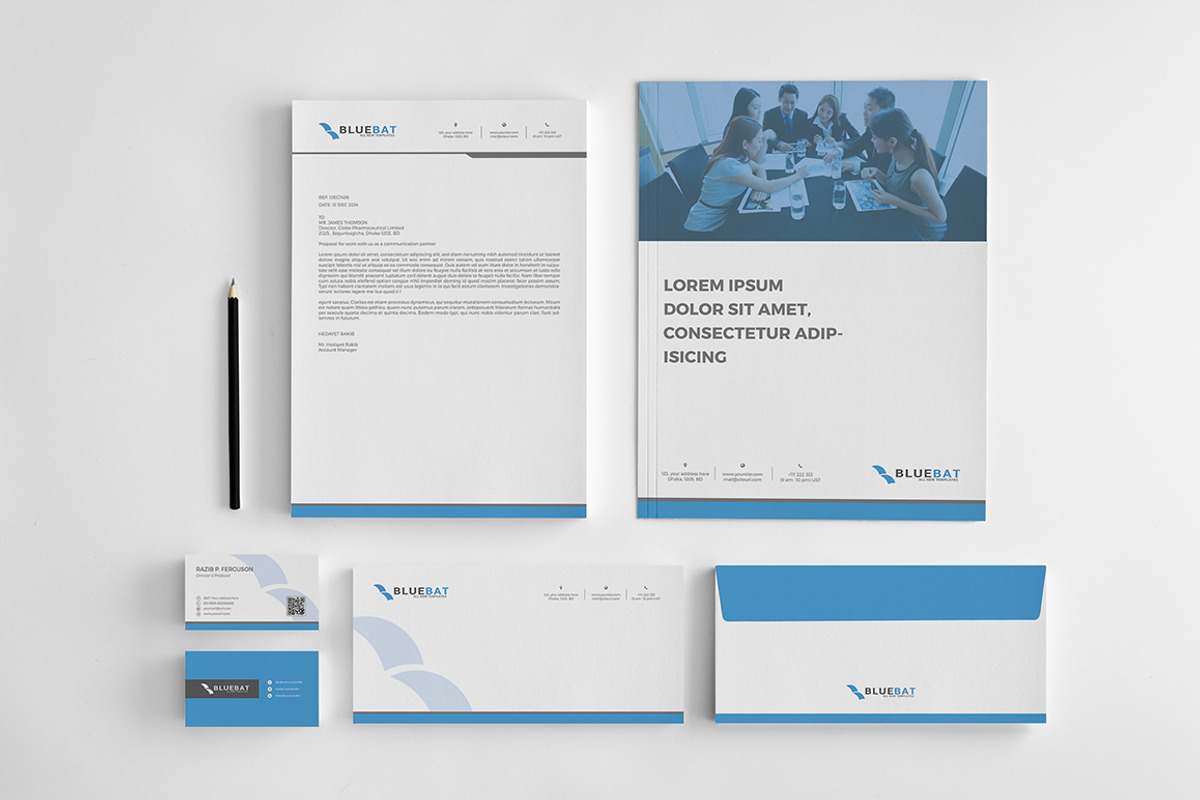 Corporate Identity Design, a Stationery Template by Rongmistiry (Photo 1 of 10)