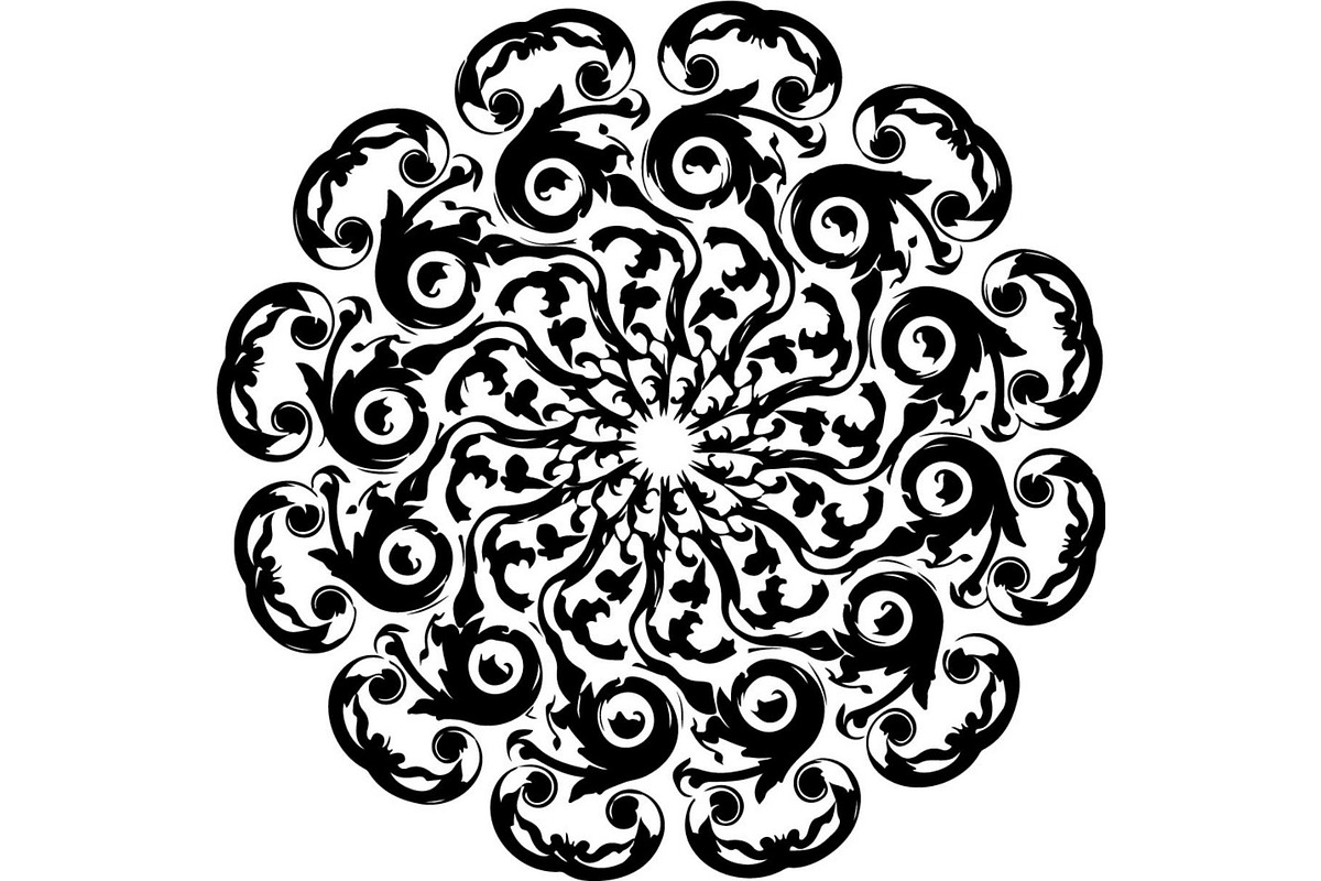 Ornamental Flower Mandala Bundle, an Object Graphic by Designer_Momina (Photo 6 of 18)