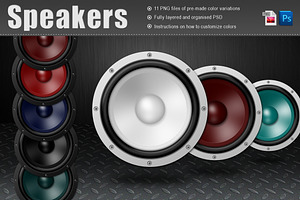 Speakers Isolated
