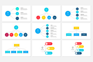 Keynote Flowcharts Infographics