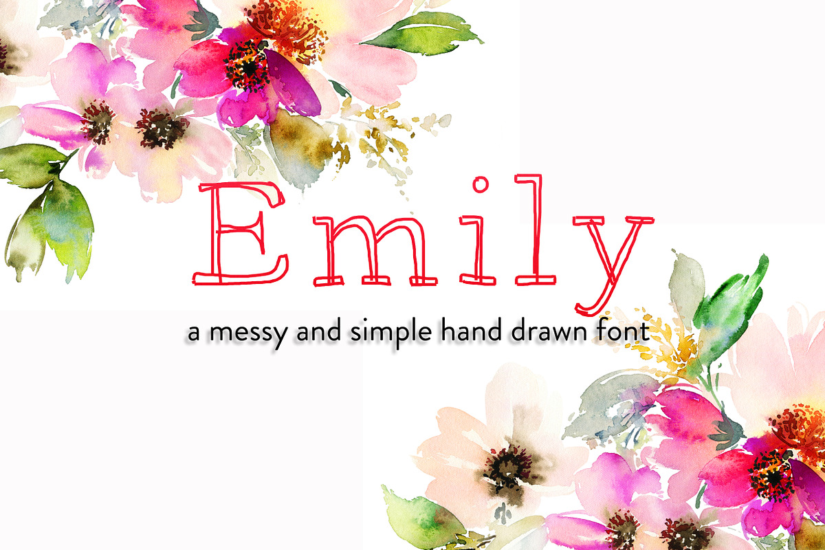 Emily Hand Drawn Font