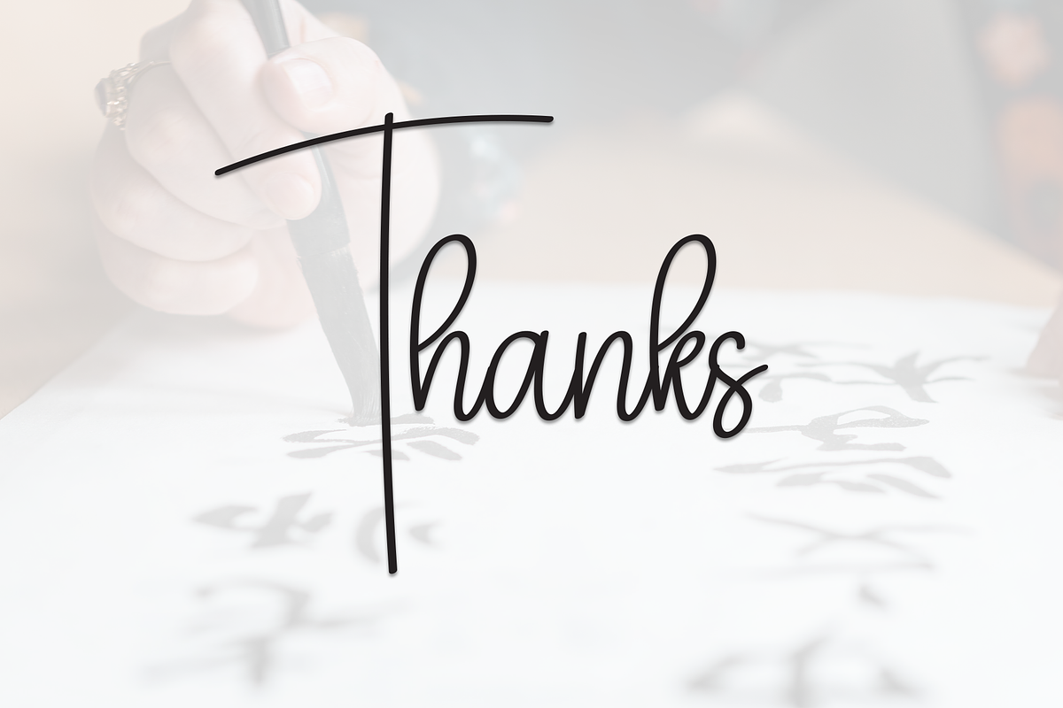 Happy Calligraphy | Script Font, a Handwritten Font by Scratchones (Photo 8 of 8)