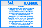 Afterthought font, a Sans Serif Font by weknow (Thumbnail 6 of 8)