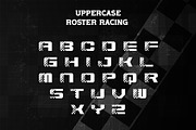 Roster Racing - Decorative Font, a Sans Serif Font by Brown Cupple (Thumbnail 2 of 7)