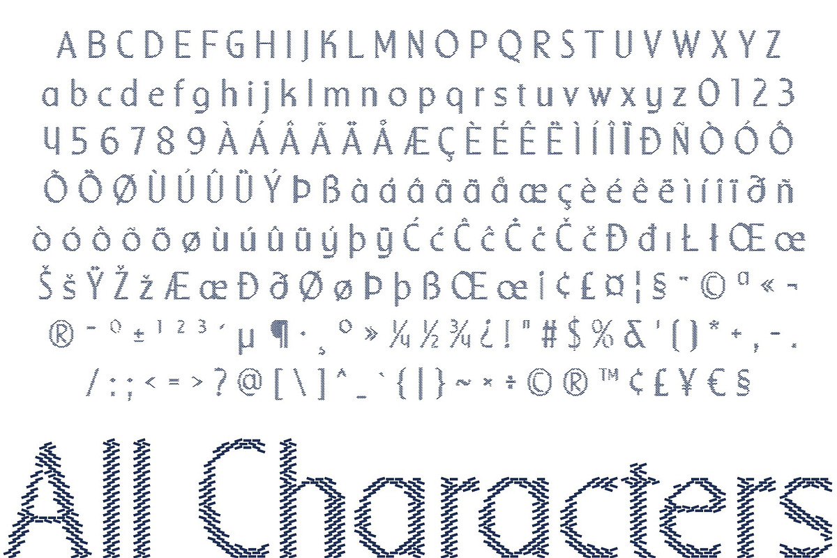 CS Riposte Bricks, a Sans Serif Font by Craft Supply Co. (Photo 8 of 8)