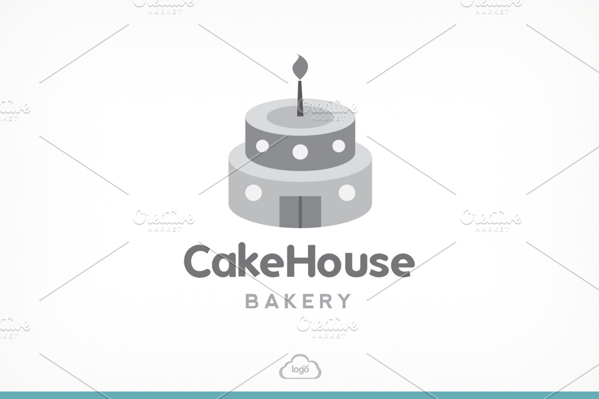 Cake House Bakery Logo Template, a Branding & Logo Template by Logo Heaven (Photo 3 of 5)