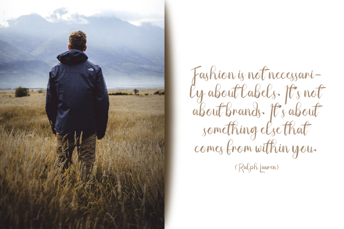 Story, a Script Font by khalwa.studio (Photo 3 of 4)