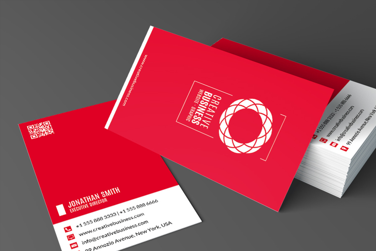 Corporate Business Card SE0269, a Card Template by annozio (Photo 2 of 4)