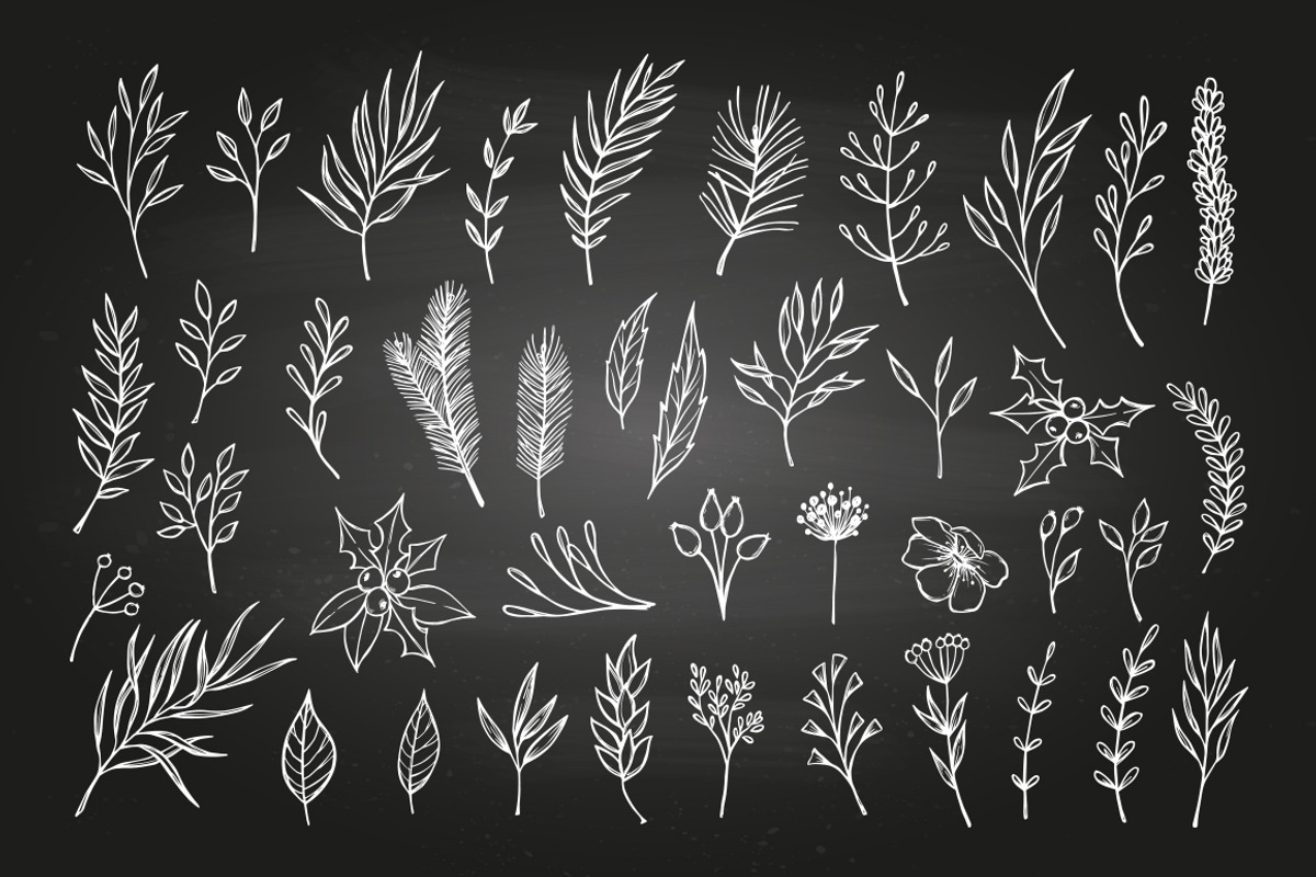 Merry Christmas. Winter elements, a Decorative Illustration by Kate Macate (Photo 2 of 5)