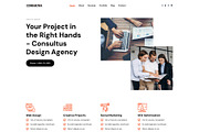 Consultus Business Consulting Theme, a WordPress Template by MatchThemes (Thumbnail 3 of 5)
