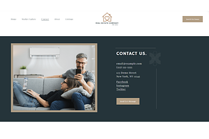 Squarespace 7.1 Real Estate Website