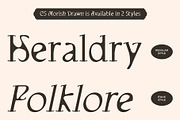 CS Morish Drawn, a Serif Font by Craft Supply Co. (Thumbnail 2 of 8)
