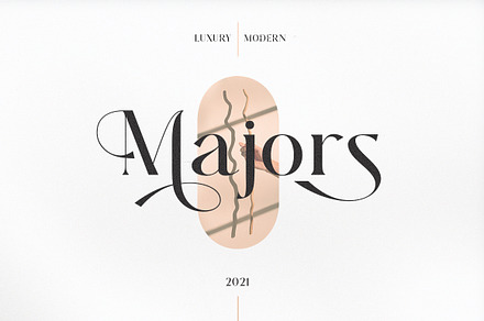 Majors A luxe serif, a Serif Font by Areatype