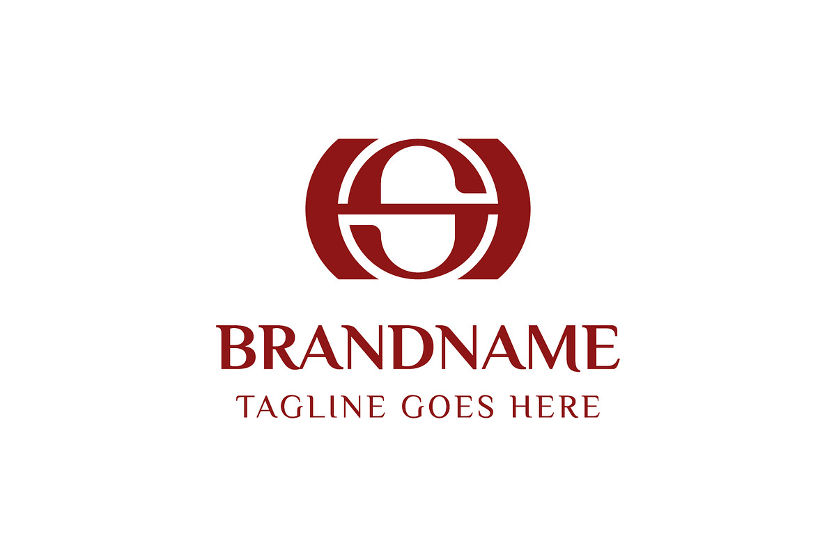 Letters HS Monogram Logo, a Branding & Logo Template by Pray Art Design Studio