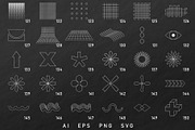 180 abstract vector shapes, an Object Graphic by Valeria Soloveva (Thumbnail 6 of 7)