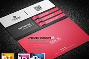 Elegant Business Card (UPDATED), a Business Card Template by DesignGhar (Thumbnail 1 of 7)