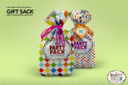 Party Gift Sack Packaging Mockup, a Product Mockup by INCDesign (Thumbnail 2 of 7)