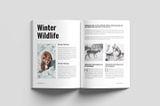 Winter Travel Magazine Template, a Magazine Template by Cleffon_Graphic_Studio (Thumbnail 6 of 11)