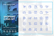 Shopping / E-commerce Icons Set, an Icon by kerismaker (Thumbnail 1 of 5)