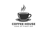 Coffee House Logo | Coffee Shop logo, a Branding & Logo Template by Master Design (Thumbnail 3 of 3)