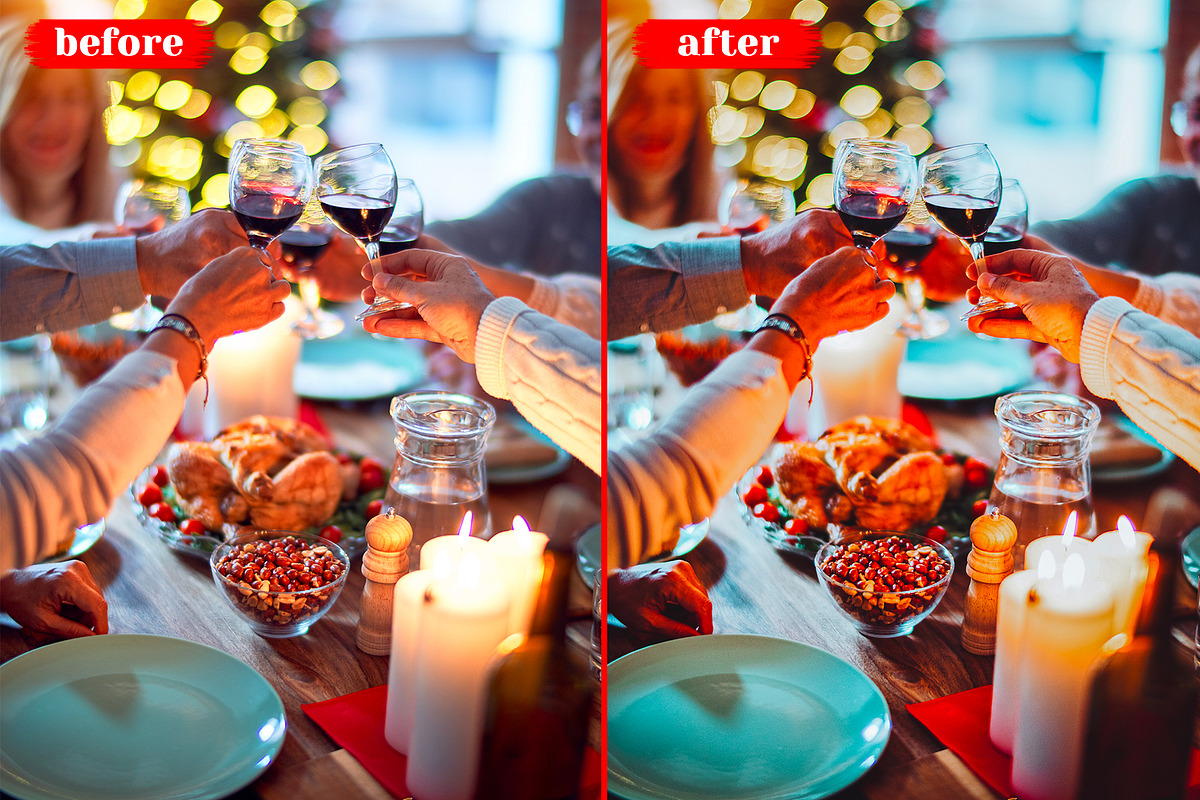Christmas Lightroom Mobile Presets, a Preset Add-On by Wethepresets (Photo 5 of 6)