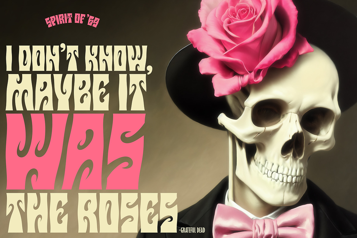 Spirit of ’69 Font, a Sans Serif Font by Mysterylab Designs (Photo 6 of 7)