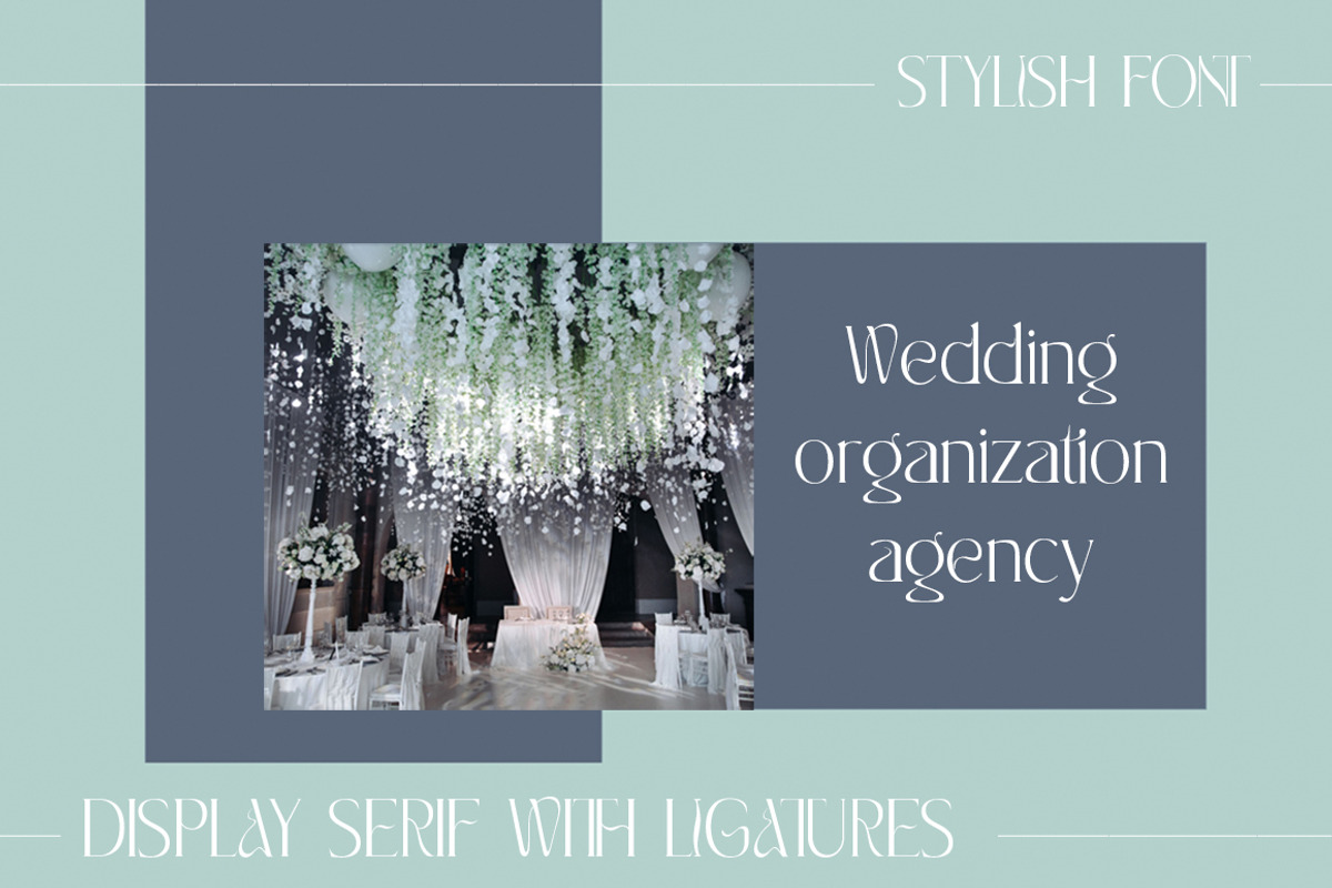 White Mint - elegant display serif, a Font by Innire (Photo 2 of 9)