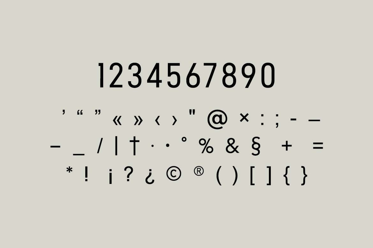 Modular Black Sans Serif Family Font, a Sans Serif Font by UICreative (Photo 6 of 13)