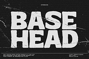 BaseHead – Bold Retro Display font, a Serif Font by Typeparties (Thumbnail 4 of 10)