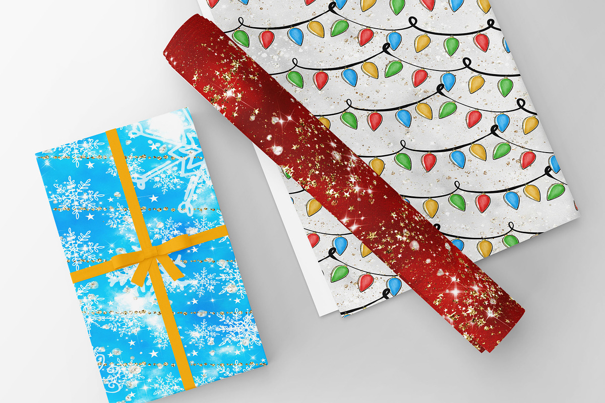 Ho-Ho-Ho christmas seamless patterns, a Pattern Graphic by JuliaStarArt-FantasyHome (Photo 11 of 12)