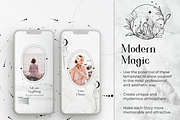 White Spiritual Instagram Stories, a Social Media Template by Under My Cozy Roof (Thumbnail 4 of 9)