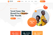Donation VueJS Nuxt JS Template, a Websites & App Template by HasThemes (Thumbnail 2 of 2)