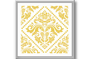 Seamless Oriental Vector Background, a Decorative Illustration by FineArtStudio (Thumbnail 2 of 3)