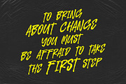Grous Hiraco Power Display Brush Fon, a Handwritten Font by Maulana Creative (Thumbnail 2 of 7)