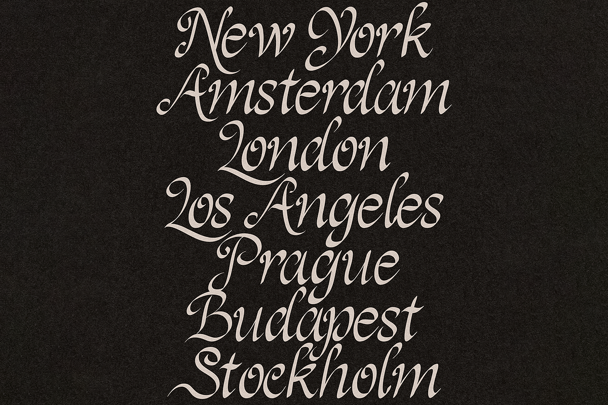 Epitaph Script, a Script Font by Tom Gordon Design (Photo 4 of 5)