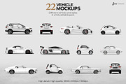 22 Vehicle Mockups - Cars and more, a Cups & Container Mockup by JAZZ STUDIO (Thumbnail 8 of 9)