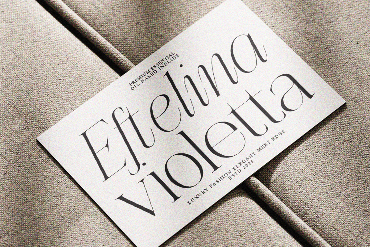 Editorial Ghaslaro | 7 Font Style, a Serif Font by IM Studio (Photo 9 of 12)