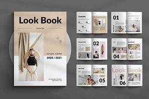 Minimal Style Lookbook, a Magazine Template by Seeing-art