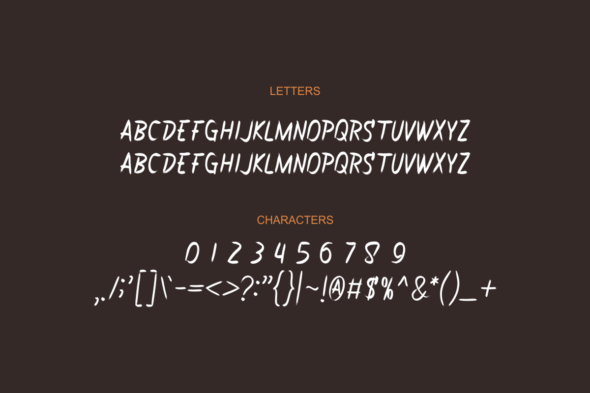 The Bargribs - Font, a Handwritten Font by artchiles_design (Photo 4 of 5)