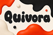 Quivora – Bold Organic Display Font, a Slab Serif Font by Wow Magic (Thumbnail 4 of 5)