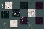 9 FLORAL Vector Patterns, a Pattern Graphic by HmarkaShop (Thumbnail 2 of 5)