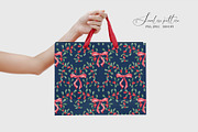 Christmas Mistletoe Ornamental Print, a Pattern Graphic by SirenaArt (Thumbnail 11 of 14)