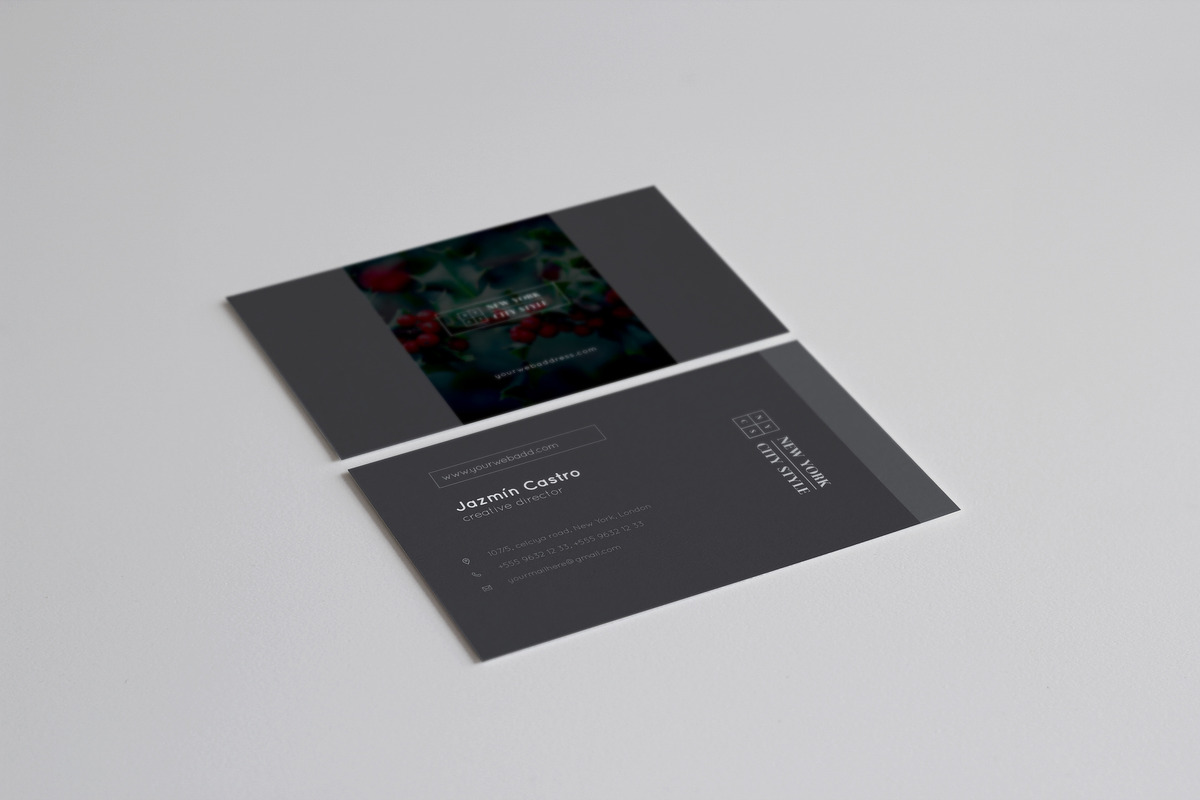 Business Card, a Business Card Template by ZAAS (Photo 4 of 12)