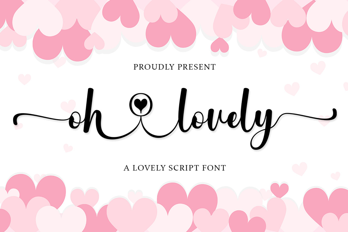 Oh lovely, a Script Font by Rotterlab Studio (Photo 1 of 7)