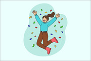 Joyful Celebration Illustration, a Person Illustration by Partikusi Design (Thumbnail 2 of 3)
