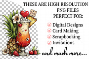 Valentine Whimsical Cocktail Clipart, an Illustration by Daily.Designs (Thumbnail 2 of 7)