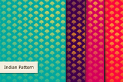 Seamless Indian Patterns Set of 75+, a Pattern Graphic by ThePhoton (Thumbnail 12 of 17)