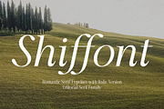 Shiffont Serif, a Serif Font by MasaType (Thumbnail 1 of 12)