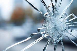 Close up of shattered glass window, a Background Photo by MistyDay